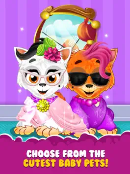 Game screenshot Little Girl Pet Fashion HD! Dress-Up Spa & Salon apk