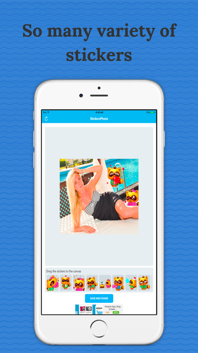 Screenshot #1 pour Photostickers libres