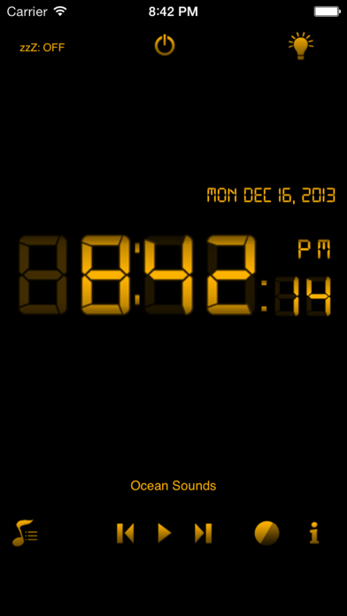 Screenshot #2 pour Alarm Clock Music Sleep Timer FREE (Snooz)