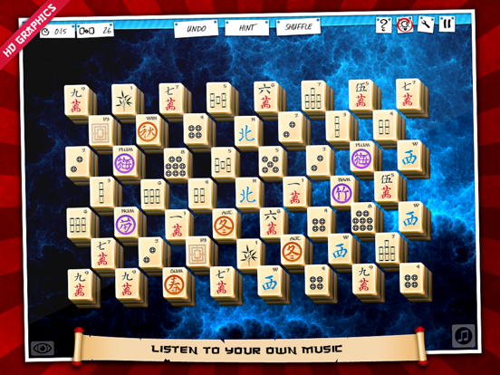 1001 Ultimate Mahjong iPad app afbeelding 4