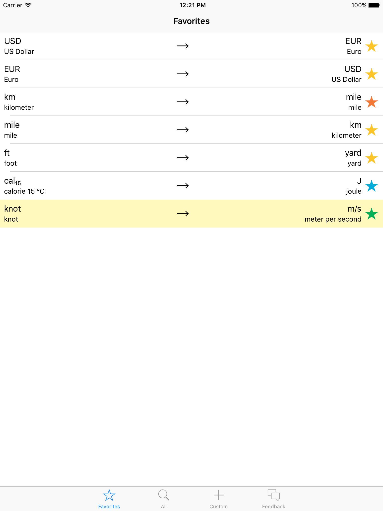 Convert units easy Lite screenshot 8