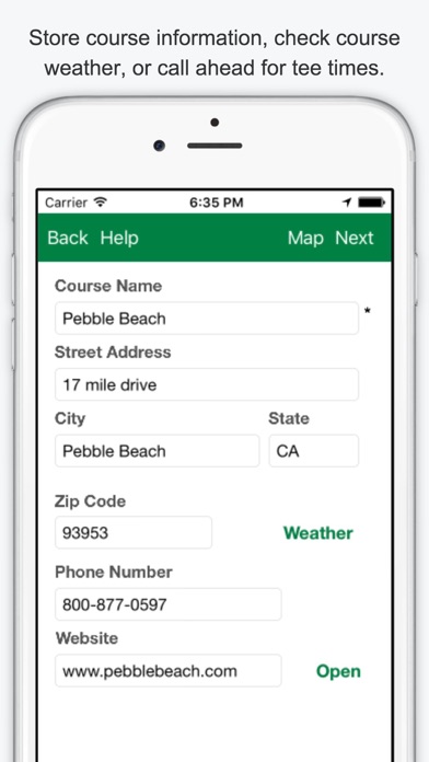 Screenshot #2 pour Track My Round