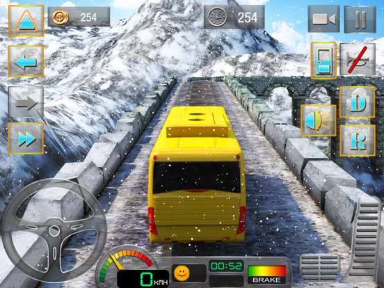 Bus Driver 3D : Hill Station iPad screenshot 1 - Games app