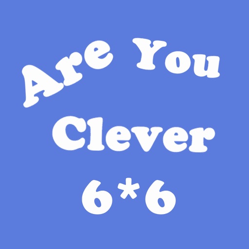 Are You Clever? -  6X6 Puzzle Pro iOS App