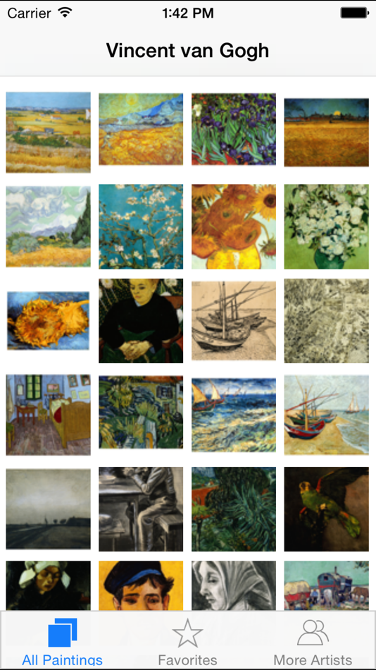 Van Gogh 314 Paintings HD Ad-free - Famous paintings of Van Gogh - 3.6.1 - (iOS)