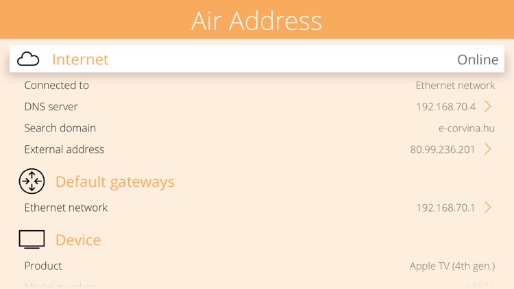 Air Address