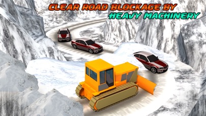 Winter Snow Plow Rescue Excavator Sim iPhone screenshot