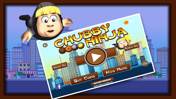 Chubby Ninja - Bouncing Boy screenshot-4