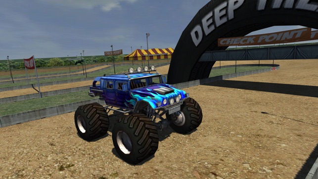 Dirt Monster Truck Racing 3D - Extreme Monster 4x4 Jam Car D(圖3)-速報App