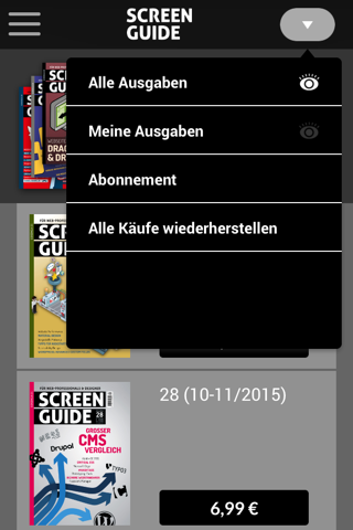 SCREENGUIDE: Das Magazin für Web-Professionals & Designer screenshot 3