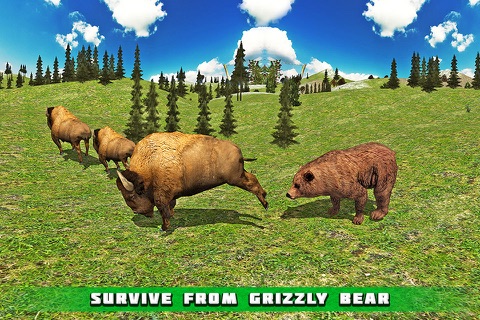 Angry Bison American Buffalo Simulator screenshot 3