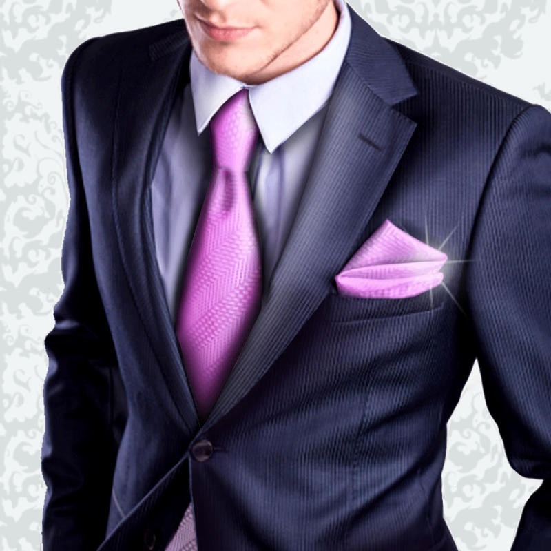 Wie man eine Krawatte bindet - How to Tie a Tie advanced guide of animated neckties, man's scarves, ascots etc.