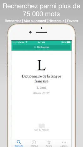 Game screenshot Dictionnaire Littré - Référence de la langue française mod apk