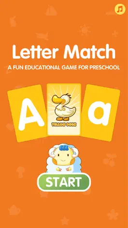 Game screenshot Letter Match Flash Cards (Letters game for preschool) mod apk