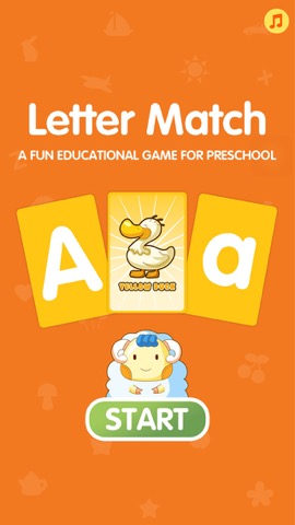Letter Match Flash Cards (Letters game for preschool)のおすすめ画像1