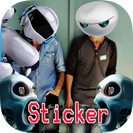 Battle Robot Sticker - Edit Pictures with Lovely Photo Stickers Editor icon