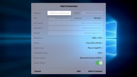 Screenshot #4 for Remote Desktop for TV