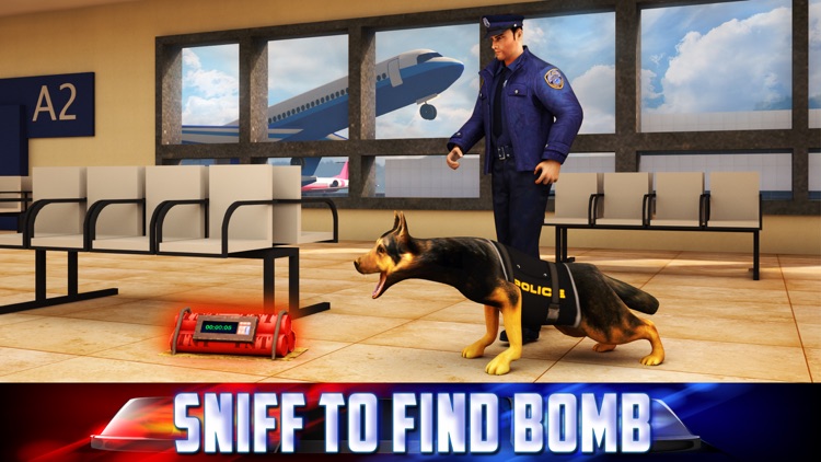 Airport Police Dog Duty Sim