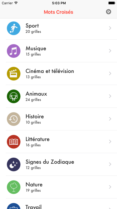 Screenshot #2 pour Mots Croisés ·