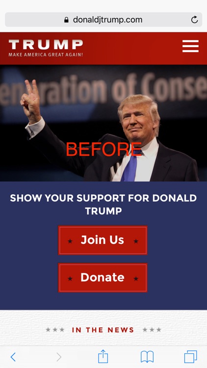 TrumpBlockr: Block Donald Trump, Make Web Browsing Great Again