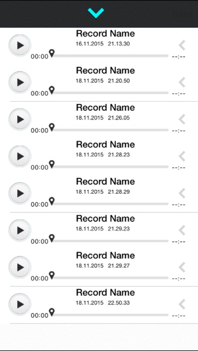 Screenshot #3 pour Super enregistreur vocal pour iPhone, Enregistrez vos réunions. Meilleur Audio Recorder