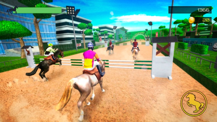 Frenzy Horse Racing Free . My Champions Jumping Races Simulator Games screenshot-4