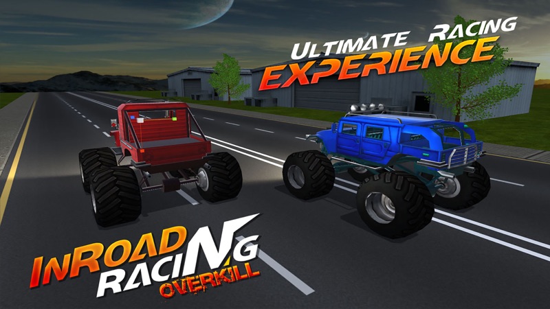 InRoad truck racing overkill : combat & destroy racing game screenshot 3