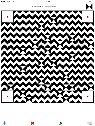 Viva Tiles Pattern Builder iPad screenshot 1 - Shopping app