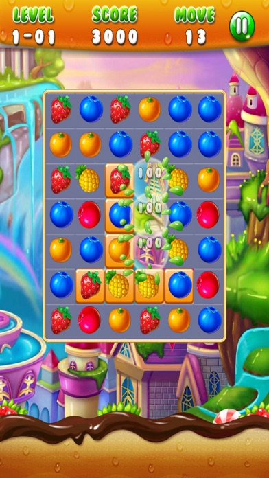 How to cancel & delete Puzzle Fruit Blitz Match 3 - Fruit Connection from iphone & ipad 2