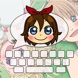 MangaKey - Clavier pour les amoureux de Manga et Anime - Fonds GIFs