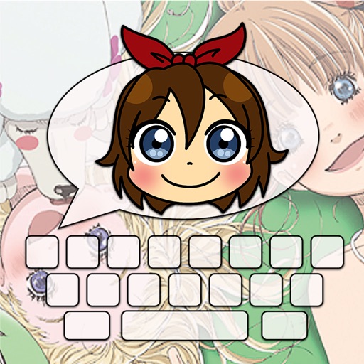 MangaKey Anime and Manga Keyboard for Otaku - Themes GIFs Stickers iOS App