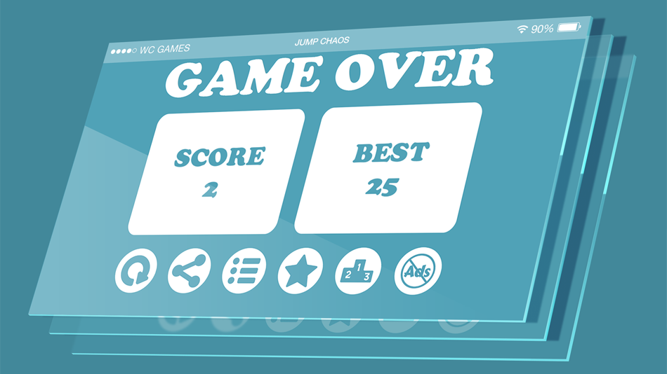 #5. Jump Chaos (iOS) 由: Antonis Panoris