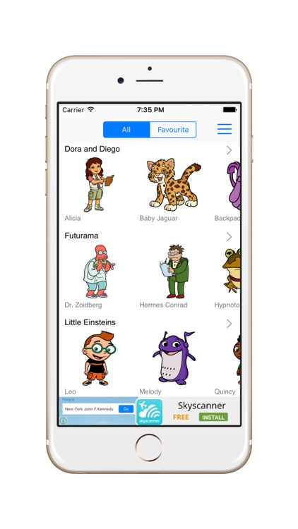 Draw Cartoon Characters - Free All