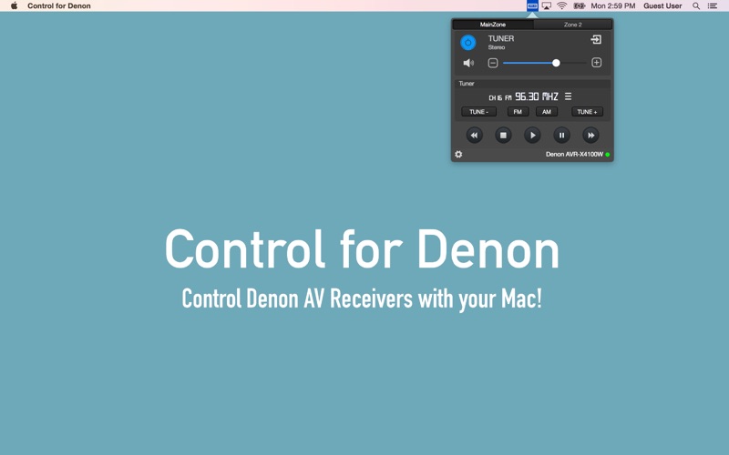 Tune-control For Mac