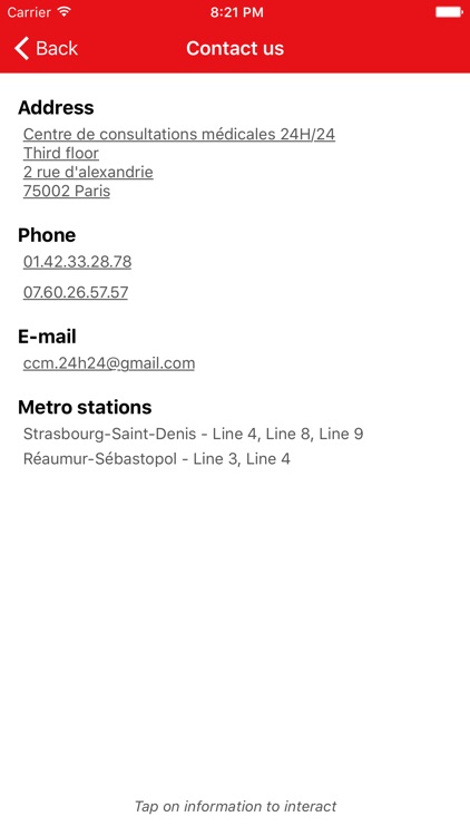 Medical Doctor Paris - CCM
