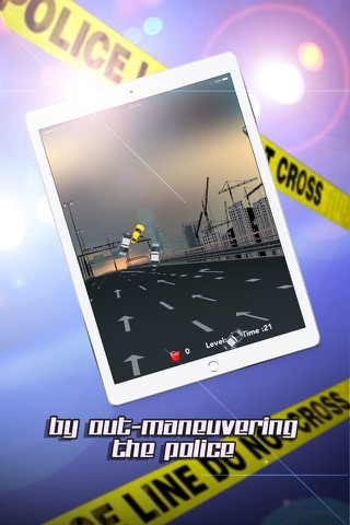 Police Chase Getaway Rush: Urban Auto Bandit Escape Race Pro screenshot 3