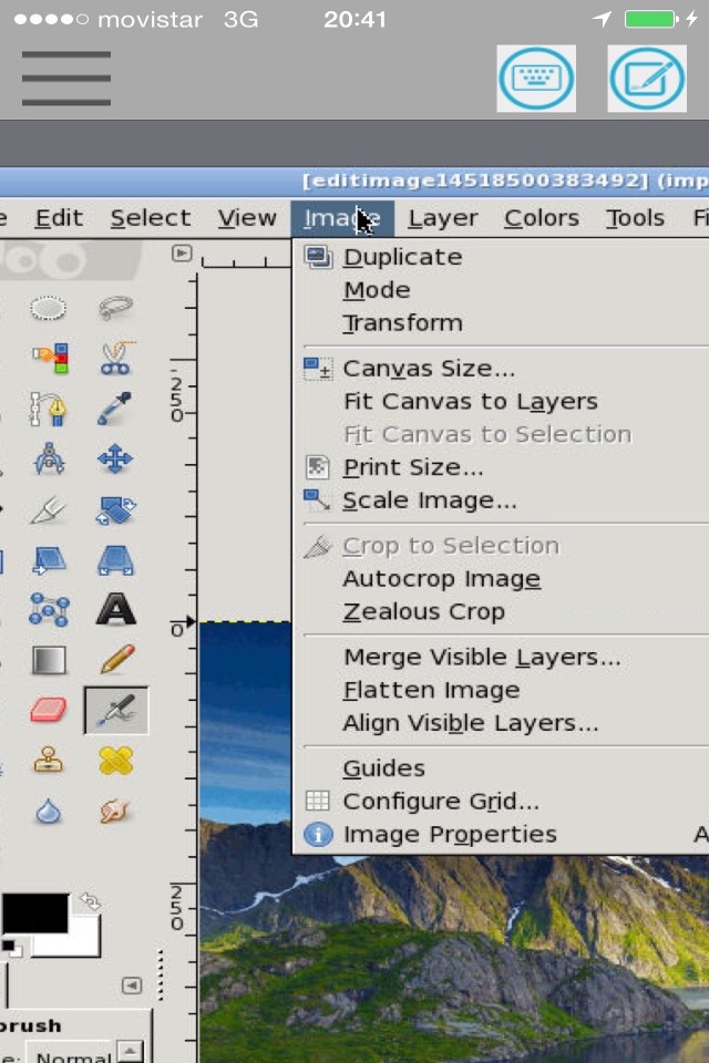 XGimp Image Editor Paint Tool screenshot 2