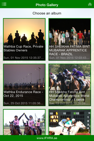 International Federation of Horse Racing Academies screenshot 2