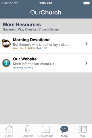 Sovereign Way Christian Church screenshot 4