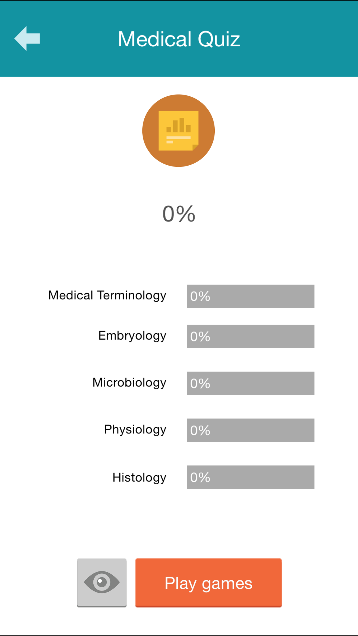 Medical Quiz Game