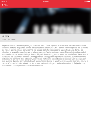 Screenshot #6 pour Televisione Italiana Guide