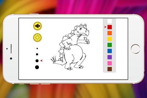 ancient dinosaur coloring book for kid screenshot 3