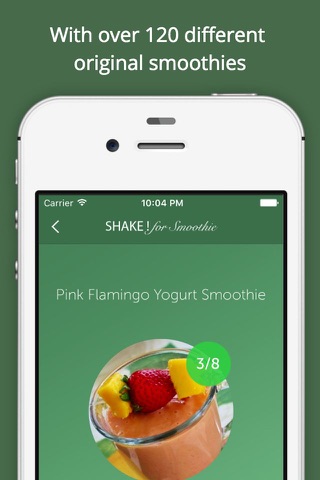 Shake for Smoothie - 120 Green Healthy Smoothie suggestions based on the ingredients you have screenshot 4