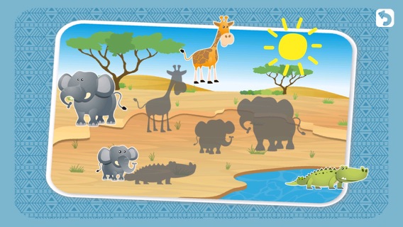 My first jigsaw Puzzles : Animals from Jungle and Savanna [Free]のおすすめ画像3