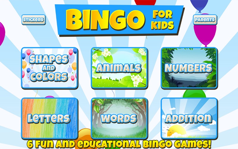 Bingo For Kids screenshot1