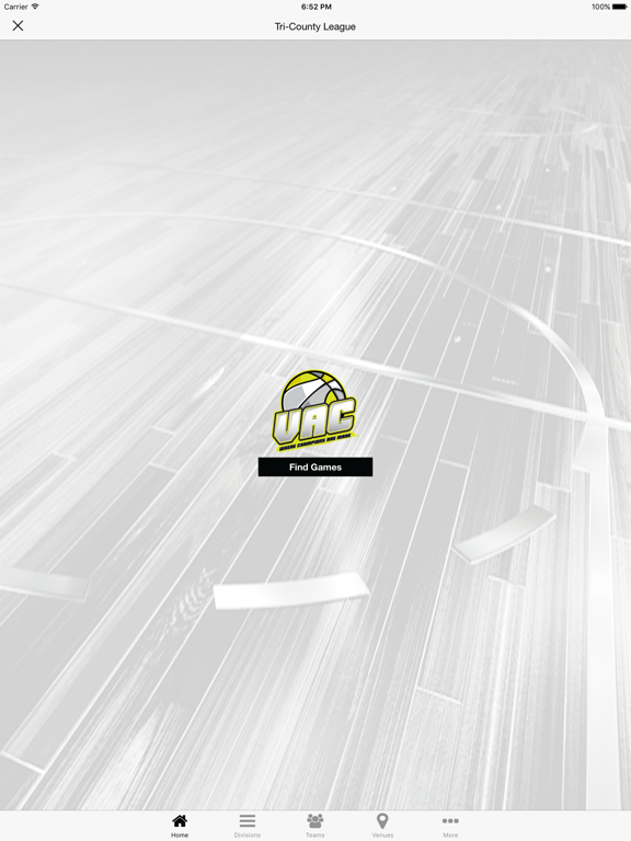 Varsity Athletic Club iPad screenshot 3 - Sports app