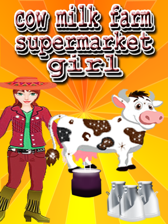 Cow Milk Farm Supermarket Girl Camel Goat Factory
