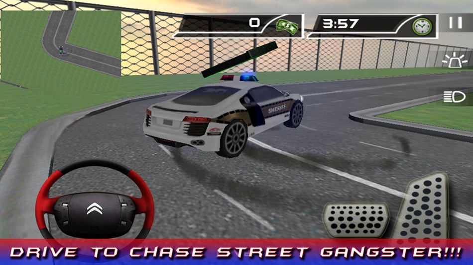 Police Arrest Car Driver Simulator 3D – Drive the cops vehicle to chase down criminals - 1.1 - (iOS)