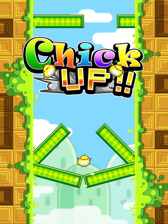 Screenshot #4 pour Chick UP!! (The Vertical Version of a Flappy Little Bird Adventure)