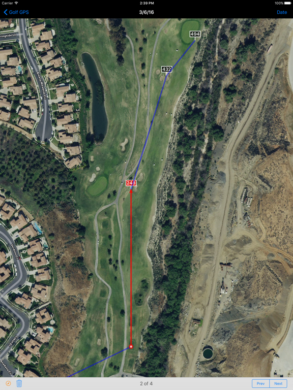 Golf GPS iPad screenshot 4 - Sports app